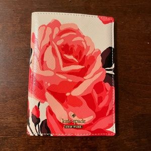Kate Spade flower passport case
